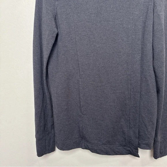 Lululemon Womens 8 Coast Wrap Heathered Black - Picture 10 of 16